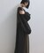 【WEB限定】フロントZIPコンビギャザーワンピース