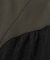 【WEB限定】フロントZIPコンビギャザーワンピース