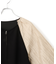 【WEB限定】フロントZIPコンビギャザーワンピース