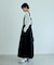 【WEB限定】ディープネックAラインワンピース