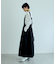 【WEB限定】ディープネックAラインワンピース