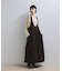 【WEB限定】ディープネックAラインワンピース