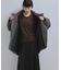 【WEB限定】スタンドカラーウールミドルコート