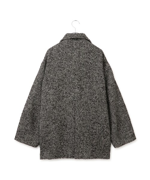 【未使用に近い】アダムエロぺ スプリングコート　セミダブルオーバーコート　Ｍ ADAM ET ROPE'｜アダムエロペのステンカラーコート通販 - ZOZOTOWN