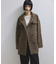 【WEB限定】スタンドカラーウールミドルコート