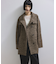 【WEB限定】スタンドカラーウールミドルコート
