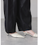 シンセティックレザートラックパンツ
