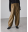 シンセティックレザートラックパンツ