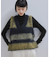 【WEB限定】ブラッシュドボーダーベスト