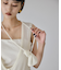 モヘアミックスUネックワンピースネックポーチセット