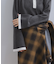 【WEB限定】・【サステナブル】バイカラーポロニットプルオーバー