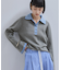 【WEB限定】・【サステナブル】バイカラーポロニットプルオーバー