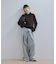 【WEB限定】・【サステナブル】バイカラーポロニットプルオーバー