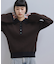 【WEB限定】・【サステナブル】バイカラーポロニットプルオーバー
