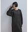 【WEB限定】・【サステナブル】バルーンスリーブスウェットワンピース