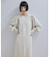 【WEB限定】・【サステナブル】バルーンスリーブスウェットワンピース