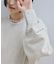 【WEB限定】・【サステナブル】バルーンスリーブスウェットワンピース