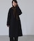 ウールボンディングラグランロングコート
