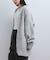 【WEB限定】ミックスパターンジップミドルカーディガン