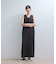 【WEB限定】ストレートセミツイードワンピース