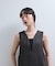 【WEB限定】ストレートセミツイードワンピース