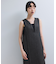 【WEB限定】ストレートセミツイードワンピース