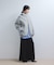 【WEB限定】メランジボンディングフーディーブルゾン