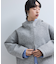 【WEB限定】メランジボンディングフーディーブルゾン