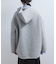【WEB限定】メランジボンディングフーディーブルゾン