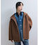 【WEB限定】メランジボンディングフーディーブルゾン