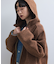 【WEB限定】メランジボンディングフーディーブルゾン