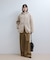 【WEB限定】メランジボンディングフーディーブルゾン