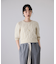 【サステナブル】ケーブルハーフスリーブニット