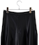 シンセティックレザーフレアスカート
