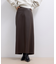 【WEB限定】シンセティックレザータイトスカート