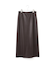 【WEB限定】シンセティックレザータイトスカート