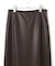 【WEB限定】シンセティックレザータイトスカート
