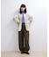 【WEB限定】チェックバレルパンツ