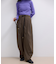 【WEB限定】チェックバレルパンツ