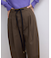 【WEB限定】チェックバレルパンツ