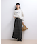 【WEB限定】サイドラインツイードスカート