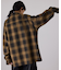オンブレチェックシャツ