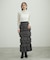 【サステナブル】フリルニットスカート