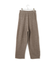 LINEAPIU ヤクMIXリラックスパンツ