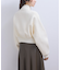 【WEB限定】ショートジャカードドライバーズニット