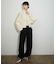 【WEB限定】ショートジャカードドライバーズニット