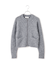 【WEB限定】フラッフィージップショートカーディガン