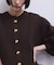 【WEB限定】ペプラムコンビニットカーディガン