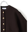 【WEB限定】ペプラムコンビニットカーディガン