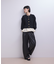 【WEB限定】ペプラムコンビニットカーディガン